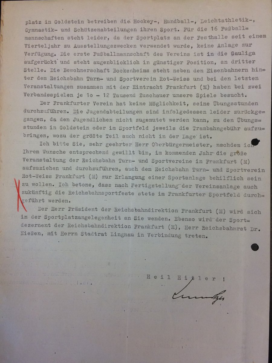 Schreiben Reichsbahndirektion Seite 2 ca. 1938